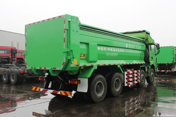 Shaanxi pesado Cardron X3000 460 caballos de fuerza 8X4 6X4 371hp 375hp camión volquete ventana manual