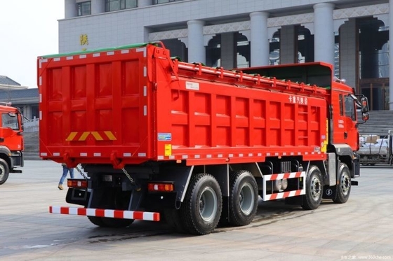Tipo de combustible Diésel de segunda mano Shaanxi Automóvil M3000S 430hp 8X4 6x4 371hp camión de basura