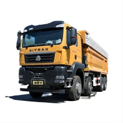 SinotruK SITRAK G7 camión pesado 500 CV 8X4 375 CV camión de descarga con aire acondicionado automático