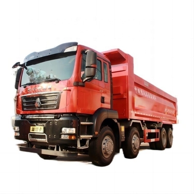 Stock especial camión pesado coche usado 0 Km Shandeka SITRAK G7H 8X4 6x4 371 375hp camión de basura