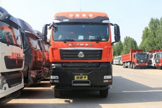 Stock especial camión pesado coche usado 0 Km Shandeka SITRAK G7H 8X4 6x4 371 375hp camión de basura