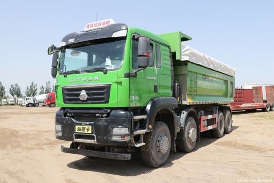 Stock especial camión pesado coche usado 0 Km Shandeka SITRAK G7H 8X4 6x4 371 375hp camión de basura