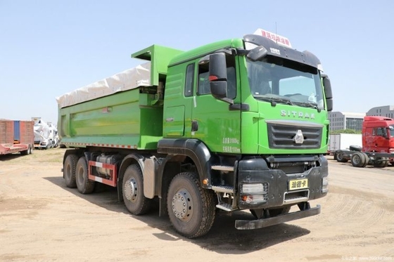 Stock especial camión pesado coche usado 0 Km Shandeka SITRAK G7H 8X4 6x4 371 375hp camión de basura