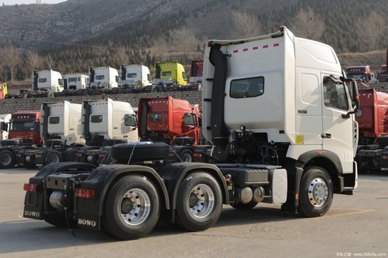 Sinotruk HOWO T7H 440 CV 6X4 Camión tractor de mercancías peligrosas cabeza con ESC y 10 neumáticos