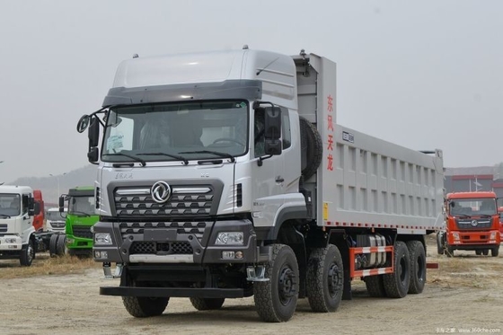 Dongfeng Tianlong KC 8X4 camión de descarga de 375 caballos de fuerza con motor de 600 caballos de fuerza y aire acondicionado automático
