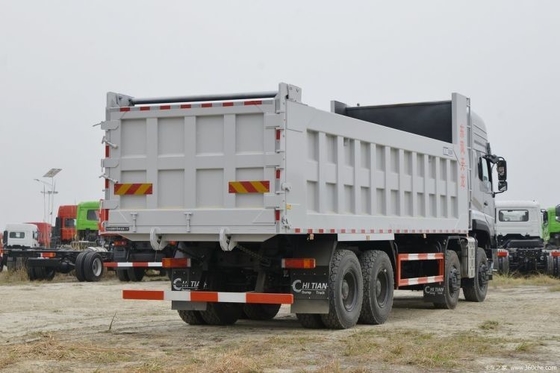 Dongfeng Tianlong KC 8X4 camión de descarga de 375 caballos de fuerza con motor de 600 caballos de fuerza y aire acondicionado automático