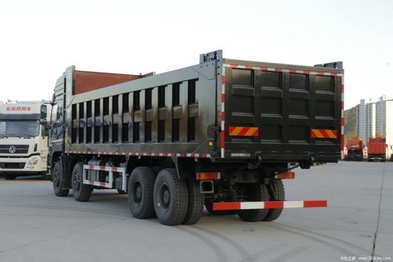 Camión pesado usado Dongfeng Tianlong KC equipado con ABS 8X4 371HP Camión de descarga con 465 CV