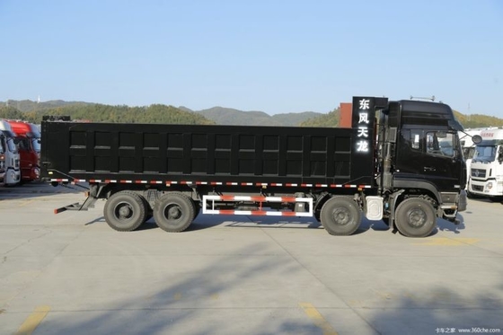 Camión pesado usado Dongfeng Tianlong KC equipado con ABS 8X4 371HP Camión de descarga con 465 CV