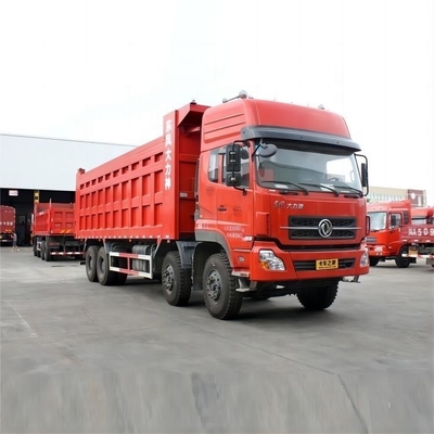 375 HP 8X4 Dongfeng Vehículo comercial 0km Auto 8.6m camión de basura con 451-500 HP