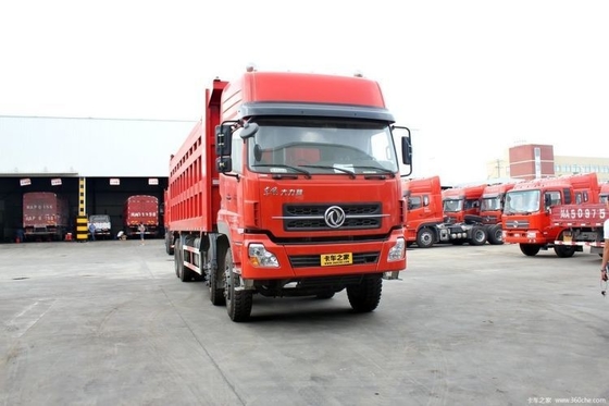 375 HP 8X4 Dongfeng Vehículo comercial 0km Auto 8.6m camión de basura con 451-500 HP