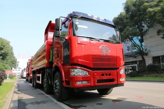 23 caliente de segunda mano FAW Jiefang J6M 8X4 371 375hp camión de basura Oshiba Motor 280 HP coche