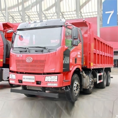 Hot FAW Jiefang J6L camión pesado de 350 caballos de fuerza 8X4 6X4 375 caballos de fuerza camión de descarga con cámara trasera de 360 °
