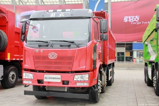 Hot FAW Jiefang J6L camión pesado de 350 caballos de fuerza 8X4 6X4 375 caballos de fuerza camión de descarga con cámara trasera de 360 °