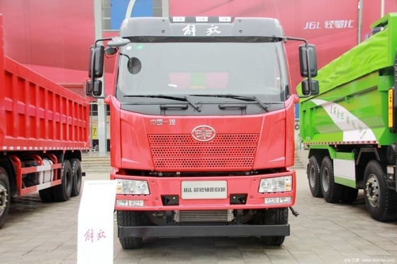 Hot FAW Jiefang J6L camión pesado de 350 caballos de fuerza 8X4 6X4 375 caballos de fuerza camión de descarga con cámara trasera de 360 °