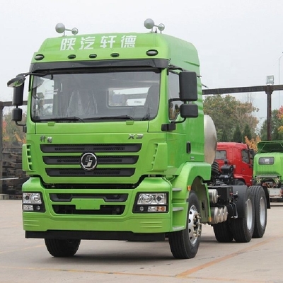Cámara trasera de 360° Shaanxi Auto Xuande X3 de peso ligero 375hp 6X4 Tractor de GNL