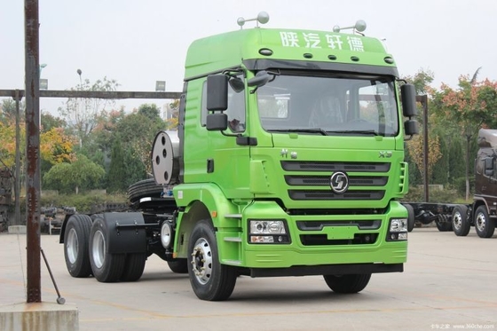 Cámara trasera de 360° Shaanxi Auto Xuande X3 de peso ligero 375hp 6X4 Tractor de GNL