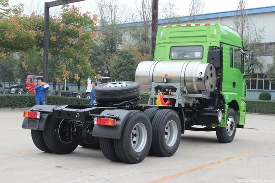 Cámara trasera de 360° Shaanxi Auto Xuande X3 de peso ligero 375hp 6X4 Tractor de GNL