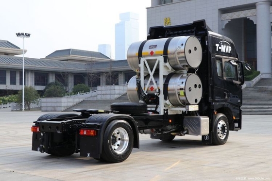 Shaanxi Auto X5000 460hp 4X2 GNL remolcado con cabeza de camión para el transporte de carga pesada