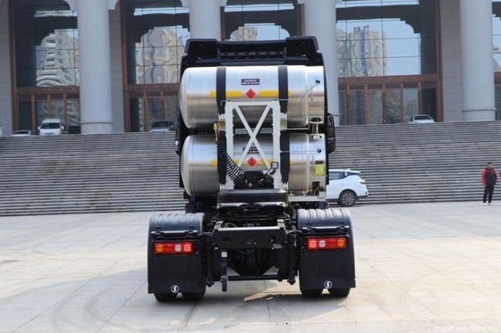 Shaanxi Auto X5000 460hp 4X2 GNL remolcado con cabeza de camión para el transporte de carga pesada