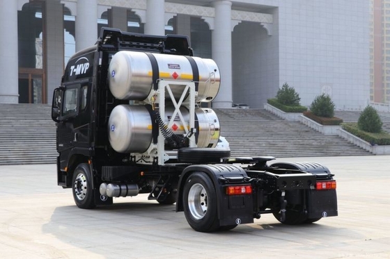 Shaanxi Auto X5000 460hp 4X2 GNL remolcado con cabeza de camión para el transporte de carga pesada