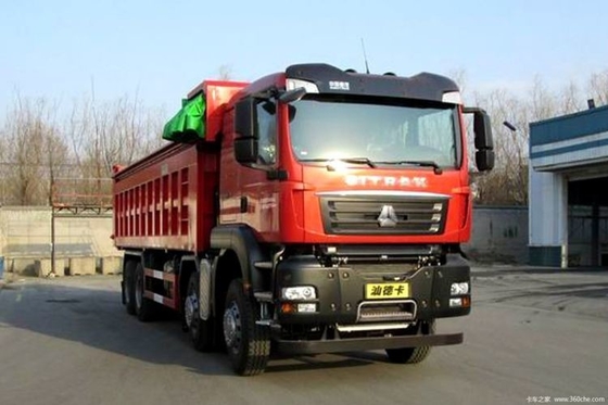 Camión pesado nacional Shan Deka SITRAK G7 500hp 6x2 8X4 camión de descarga para cámara trasera de 360 °