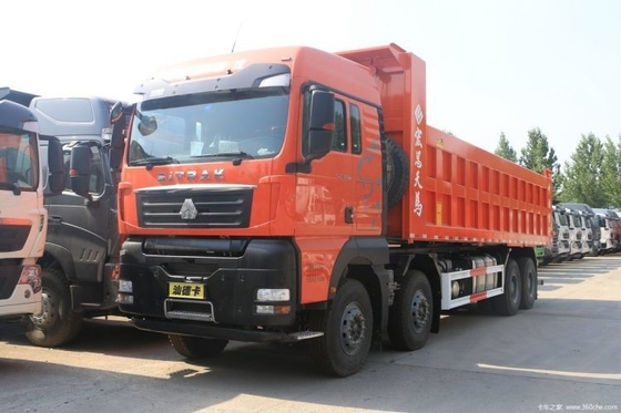 Camión pesado nacional Shan Deka SITRAK G7 500hp 6x2 8X4 camión de descarga para cámara trasera de 360 °