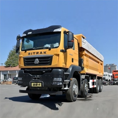 Camión pesado nacional 8X4 375hp Camión de descarga Shandeka SITRAK G7 Capacidad del tanque de combustible 0km