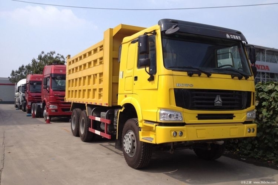 Camión pesado nacional HOWO 6X4 336hp Camión de descarga para carga de 21-30T y 2 pasajeros