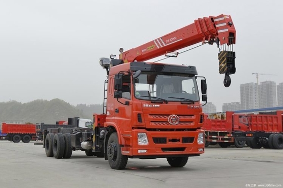 Camión de elevación de 6X4 con 270 caballos de fuerza y 8000 kg de capacidad de carga