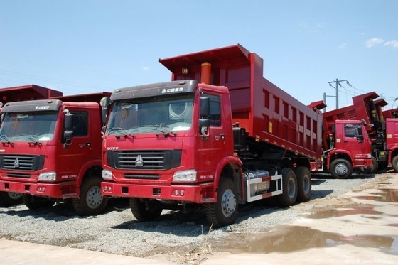 HOWO-7 de segunda mano 6X4 380 caballos de fuerza 371 375hp AMT camión de descarga híbrido enchufable