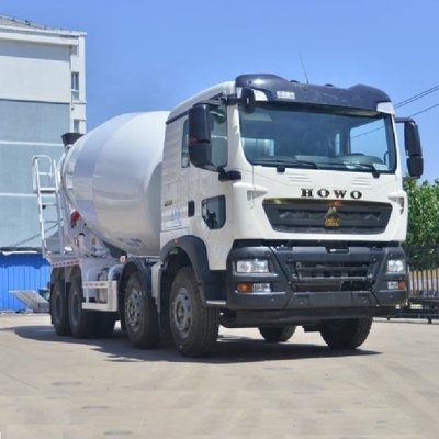 14000 Kg Popular SinotruK HOWO TX 340 caballos de fuerza 8X4 7.5 cuadrado camión mezclador de hormigón