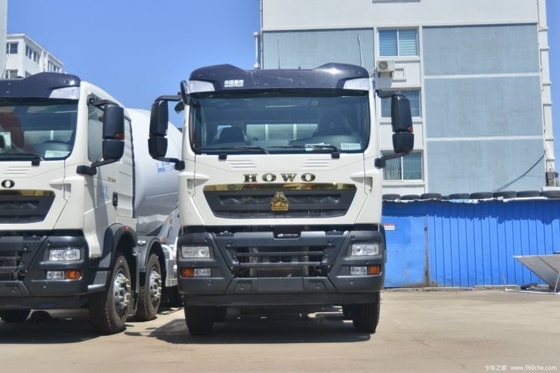 14000 Kg Popular SinotruK HOWO TX 340 caballos de fuerza 8X4 7.5 cuadrado camión mezclador de hormigón
