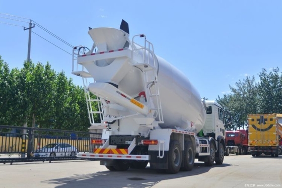 14000 Kg Popular SinotruK HOWO TX 340 caballos de fuerza 8X4 7.5 cuadrado camión mezclador de hormigón