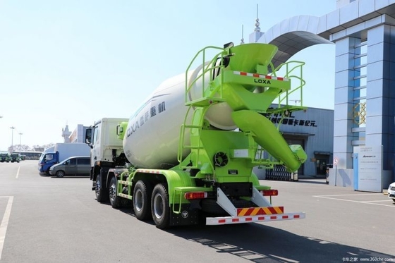 Requisitos del cliente Elige el camión de mezcla de hormigón Auman GTL 360HP 8X4 7,7 cuadrados