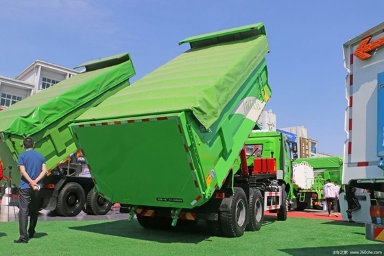 Control de velocidad ACC FAW Jiefang 6X4 5.8m camión de basura Sitchai motor para las necesidades del cliente