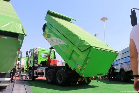 Control de velocidad ACC FAW Jiefang 6X4 5.8m camión de basura Sitchai motor para las necesidades del cliente
