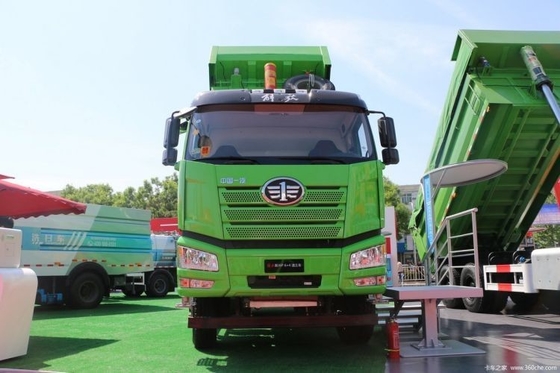 Control de velocidad ACC FAW Jiefang 6X4 5.8m camión de basura Sitchai motor para las necesidades del cliente