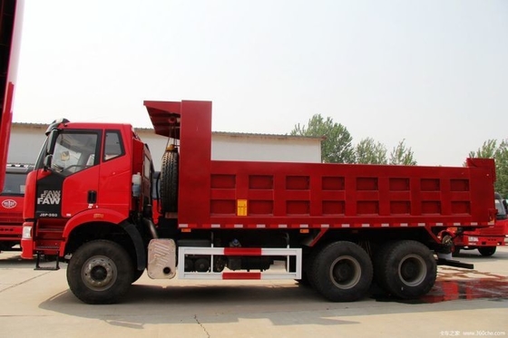FAW J6P Camión pesado 0 Km 350 CV 6X4 371 375HP 5.8m Camión de descarga con ventana automática
