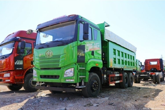 Qingdao Liberation JH6 camión pesado 400HP 6X4 5.8m 37 37 Capacidad y ventana automática