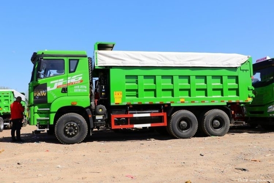 Qingdao Liberation JH6 camión pesado 400HP 6X4 5.8m 37 37 Capacidad y ventana automática