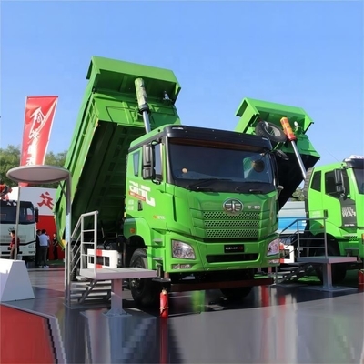 Mejorar su negocio con el Jiefang JH6 camión pesado 375 371hp 6X4 5.6m camión de basura