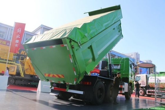 Mejorar su negocio con el Jiefang JH6 camión pesado 375 371hp 6X4 5.6m camión de basura