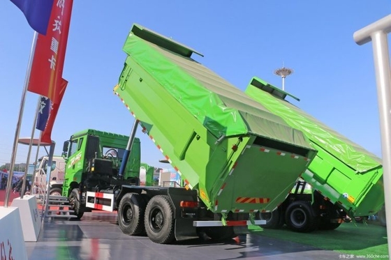 Mejorar su negocio con el Jiefang JH6 camión pesado 375 371hp 6X4 5.6m camión de basura