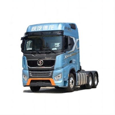6.88*2.55*3.84 Shaanxi Automobile Heavy Cadron X5000S 420HP 6X4 Cabeza del camión de tracción