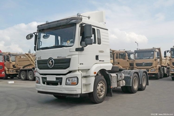 2 número de cambio de marcha atrás 375hp 6X4 M3000 cabeza de camión de remolque de Shaanxi Automobile
