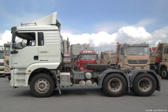 2 número de cambio de marcha atrás 375hp 6X4 M3000 cabeza de camión de remolque de Shaanxi Automobile