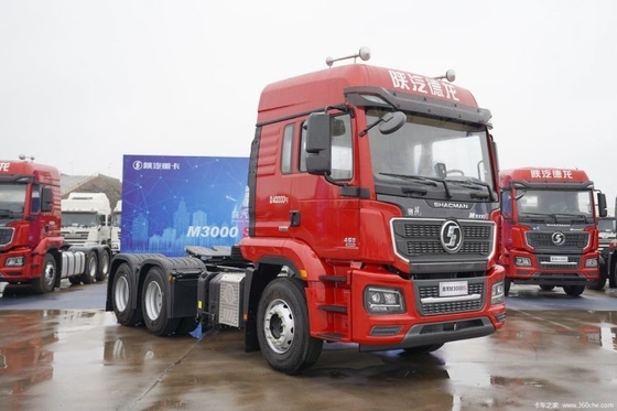 Shaanxi Automobile M3000S 6X4 Cabeza de camión de tracción 460 CV ESC ≥ 600L Capacidad del tanque de combustible
