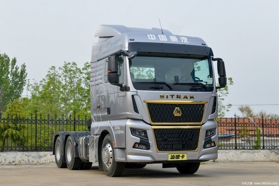 Sinotruk SITRAK C9H Camión pesado 570 CV 6X4 AMT Locomotora de tracción automática con largo
