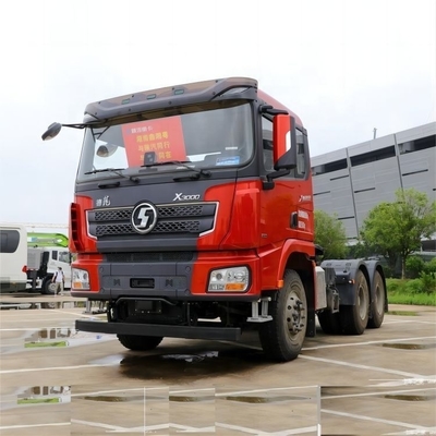 Shaanxi Cardron pesado X3000 530hp 6X4 cabeza de camión de tracción de tapa plana para el transporte