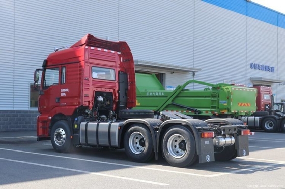 Shaanxi Automobile Xuande Wing 3 490 HP 6X4 Camión de tracción cabeza para el transporte logístico